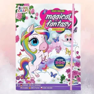 Carte cu 200 de autocolante Grafix Magical Fantasy