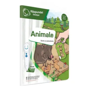 Carte cu autocolante Raspundel Istetel Animale
