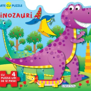 Carte cu puzzle - Unicorni