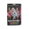 Carte de activitati cu sabloane Monster high