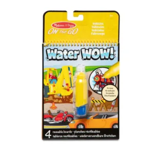Carte de colorat reutilizabila cu pix cu apa Water Wow diverse modele