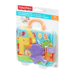 Carte educativa moale cu activitati 5 in 1