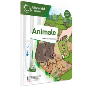 Carte interactiva cu autocolante