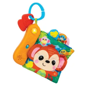 Carticica senzoriala cu sunete Winfun Jungle Animals