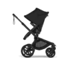 Carucior 2 in 1 Bugaboo Fox 5 Renew Black Heritage Black cu maner reglabil