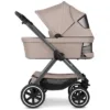 Carucior 2 in 1 pentru copii Abc Design Samba 2 Camel cu suspensie