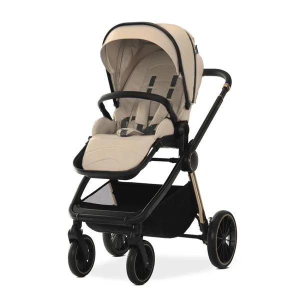 Carucior 2 in 1 pentru copii Lorelli Bianca Beige Warm