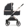 Carucior 2 in 1 pentru copii Lorelli Reya Black