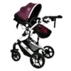 Carucior 2 in 1 reversibil  0-36 luni X2 Purple