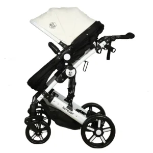 Carucior 2 in 1 reversibil X-2 Plus Buf Boof Black and White 0-36 luni