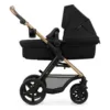 Carucior 3 in 1 Kinderkraft Moov 2 Pure Black