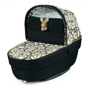 Carucior 3 in 1 Peg Perego Book Lounge 0 - 22 kg Graphic Gold Negru  Bej i-Size