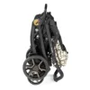 Carucior 3 in 1 Peg Perego Book SLK 0 - 22 kg Graphic Gold negru  bej i-Size
