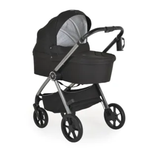 Carucior 3 in 1 cu landou si scoica auto I-Size (40-87 cm) Cangaroo Unique 2025 Carbon Black