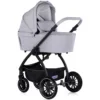 Carucior 3 in 1 pentru copii Chipolino Prestige Platinum