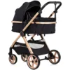 Carucior 3 in 1 pentru copii Chipolino Vista Blackberry