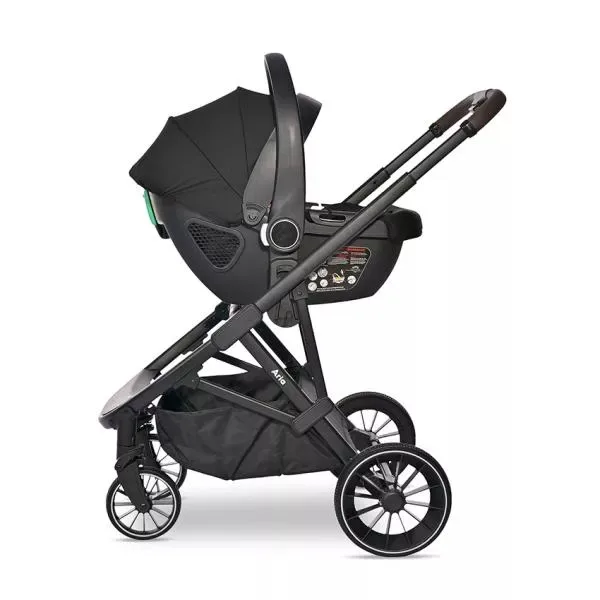 Carucior 3 in 1 pentru copii Lorelli Aria Grey