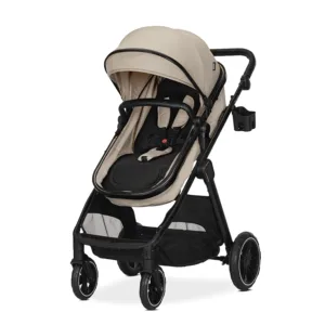 Carucior 3 in 1 pentru copii Lorelli Aspen Cappuccino