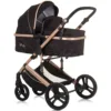 Carucior Chipolino Amore 3 in 1 Obsidian gold i-Size