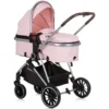 Carucior Chipolino Aura 3 in 1 Flamingo i-Size