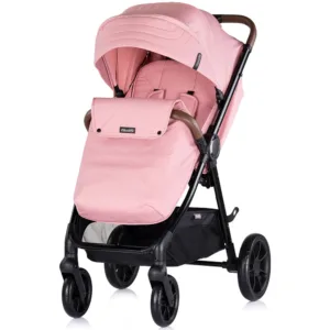 Carucior Chipolino Ultera cu husa picioare Marshmallow