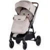 Carucior Chipolino Ultera cu husa picioare Tiramisu