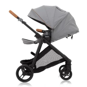 Carucior Near2Me Steeple Grey sistem 3 in 1 i-Size