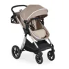 Carucior combinat 2 in 1 cu scoica auto I Size (40-87 cm) Moni Alina 2025 Seed Pearl