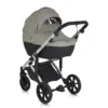 Carucior combinat 3 in 1 Cangaroo Eggo Pidgeon Grey cu cadru Silver