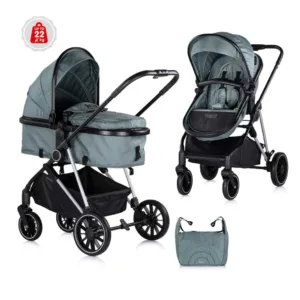 Carucior combinat Chipolino Aura 2025 Basil