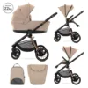 Carucior combinat Lorelli Bianka 2025 Beige Warm