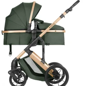 Carucior copii transformabil 3in1 KikkaBoo Darling ArmyGreen 2024