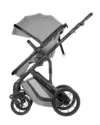 Carucior copii transformabil 3in1 KikkaBoo Darling LightGrey 2024