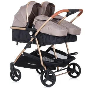Carucior gemeni Chipolino Duo Smart 2 in 1 Humus
