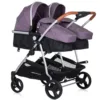 Carucior gemeni Chipolino Duo Smart 2 in 1 Lilac