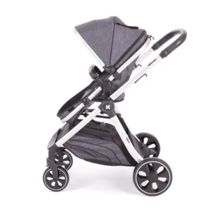 Carucior modular 2in1 KikkaBoo cu accesorii incluse Maui Gri