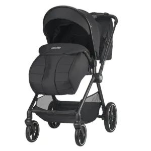Carucior modular 3 in 1 Coccolle Lissia Anthracite + Scoica auto iSize Coccolle Knox Black