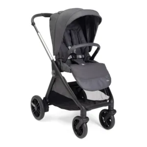 Carucior pentru copii 3 in 1 Chicco Bellagio Black Satin gri inchis 0 luni+