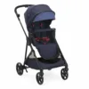Carucior pentru copii 3 in 1 Chicco Seety cu scaun auto Kory Plus I-Size OxFord Blue 0 luni+