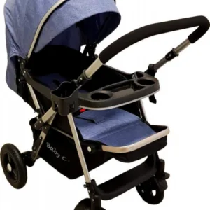 Carucior pentru copii Baby Care PRO 511 Albastru Jeans