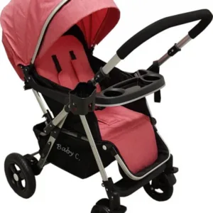 Carucior pentru copii Baby Care PRO 511 Rosu