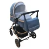 Carucior pentru copii Baby Care PRO 531 Albastru 2 in 1 Cu geanta bebe