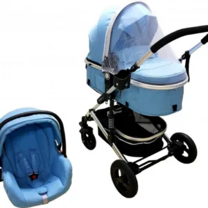 Carucior pentru copii Baby Care PRO 531 Albastru 3 in 1