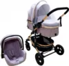 Carucior pentru copii Baby Care PRO 531 Gri 3 in 1