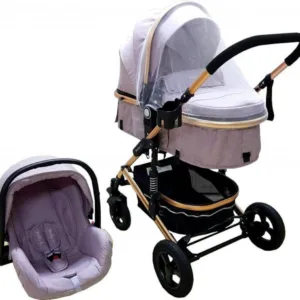 Carucior pentru copii Baby Care PRO 531 Gri 3 in 1