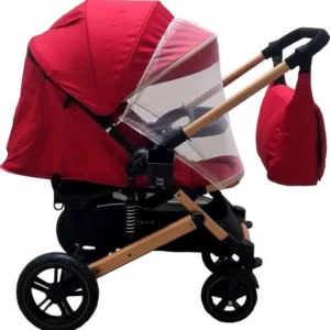 Carucior pentru copii Baby Care Pro 512 Rosu cu Suspensii