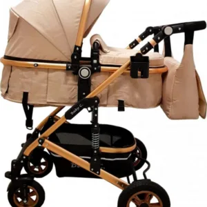 Carucior pentru copii Baby Care Pro 531 Crem 3 in 1 Transformabil