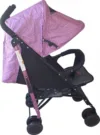 Carucior pentru copii Baby Care Pro 803B Fucsia cu imprimeu