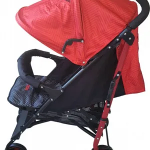 Carucior pentru copii Baby Care Pro 803B Rosu cu imprimeu