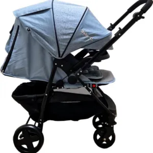 Carucior pentru copii Baby Care Pro SK10 Turquoise cu Maner reversibil